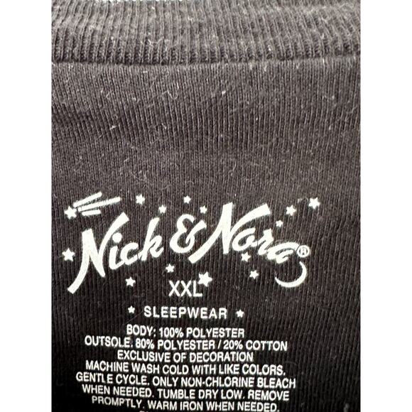 Nick & Nora Leopard Jungle Jim Cozy One Piece Footie Pajamas Women's XXL - Picture 4 of 5